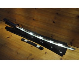 High Quality Higo Iron Mokko Tsuba Dotanuki Real Silk Ito Choji Japanese Sword