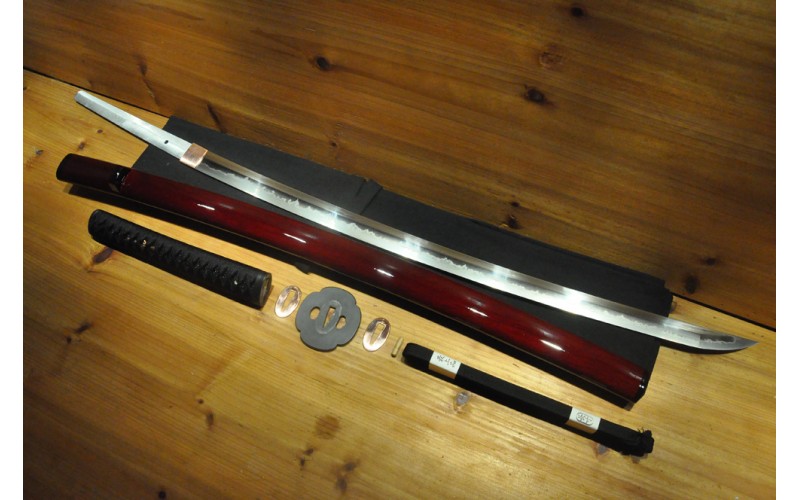 High Quality Higo O kissaki Dotanuki Real silk ito Choji Japanese Sword