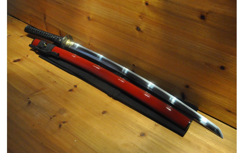 High Quality Nami Koshirae Hishi-Gami Suguha Hamon Japanese Sword