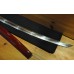 Deep Sori Shinogi Zukuri Mokko Tsuba Higo Fittings Hishi-Gami Japanese Sword 